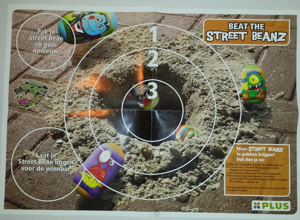 Spel : Street Beanz + 30 Street Beanz, Verzamelen, Plus, Ophalen of Verzenden
