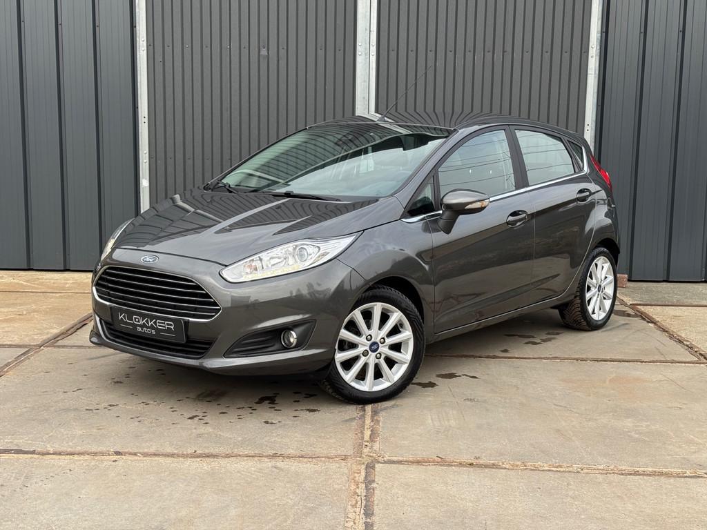 Ford Fiesta 1.0 Titanium NWE Distributie|Dealer onderh.|1E E, Voorwielaandrijving, 23 km/l, Origineel Nederlands, Bedrijf