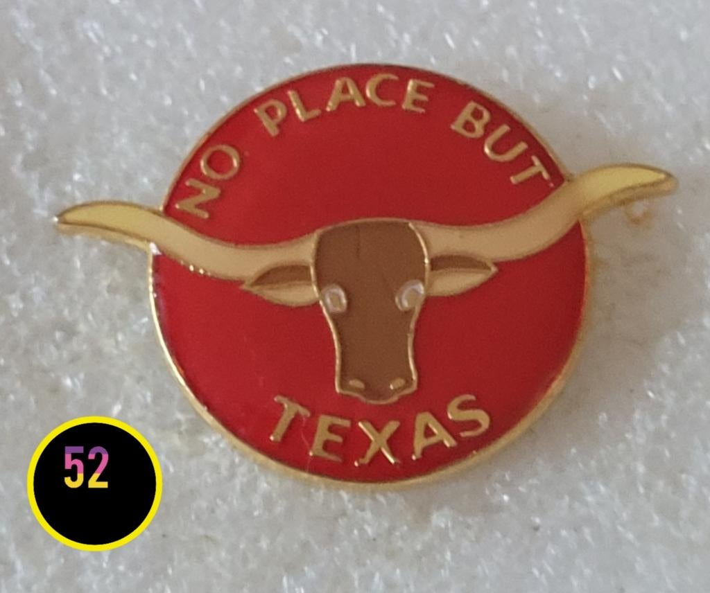 Texas Longhorns pin, Verzenden, Zo goed als nieuw