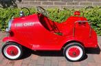 Retro Brandweer Trapauto - Speelplezier & Decoratie, Ophalen of Verzenden, Gebruikt