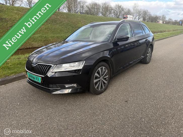 Skoda Superb Combi 1.6 TDI Greenline Business nl auto, Auto's, Skoda, Bedrijf, Te koop, Superb, ABS, Airbags, Airconditioning