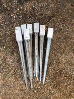 14 paalvoet houders 7x7 cm, Ophalen, Nieuw, Minder dan 180 cm, Overige typen