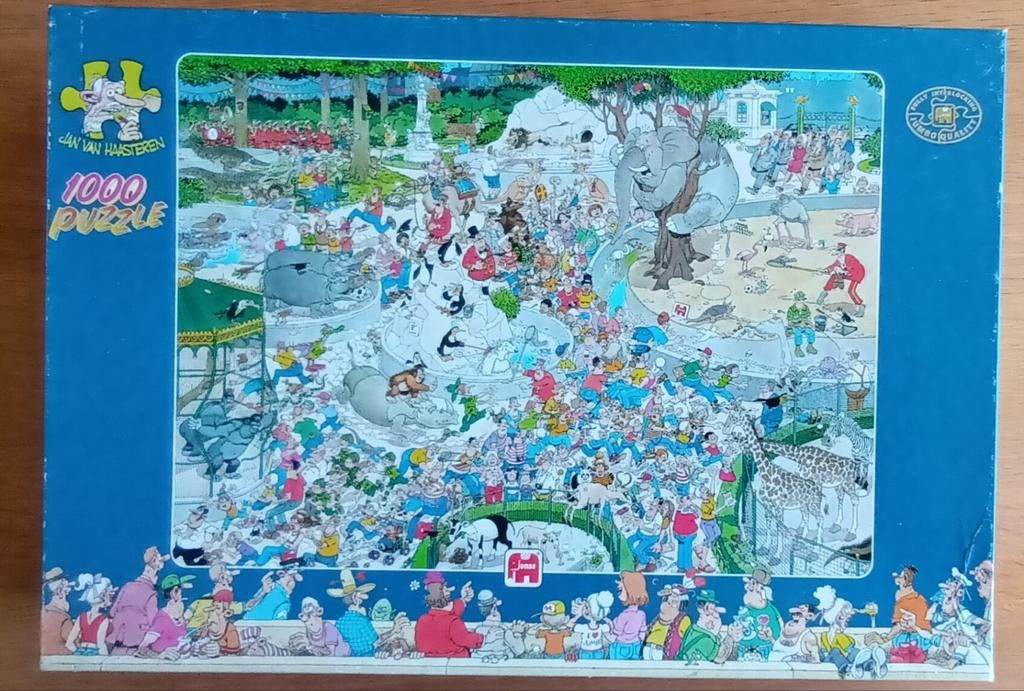 3x Jan van Haasteren puzzels samen, Ophalen, 500 t/m 1500 stukjes, Zo goed als nieuw