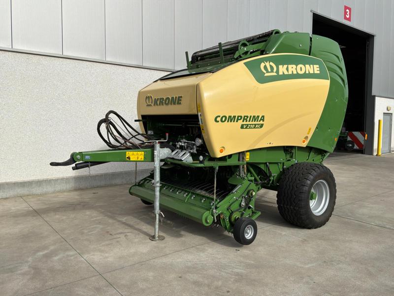 2021 Krone Comprima V210XC Ronde balenpers, Akkerbouw, Oogstmachine