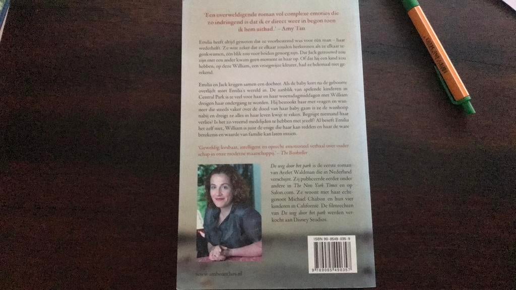 Ayelet Waldman - De weg door het park, Ophalen of Verzenden, Nieuw, Ayelet Waldman