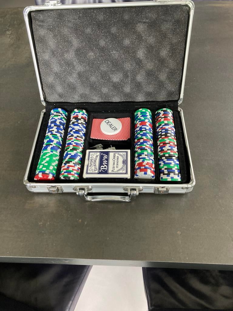 Pokerspel, Ophalen, Zo goed als nieuw