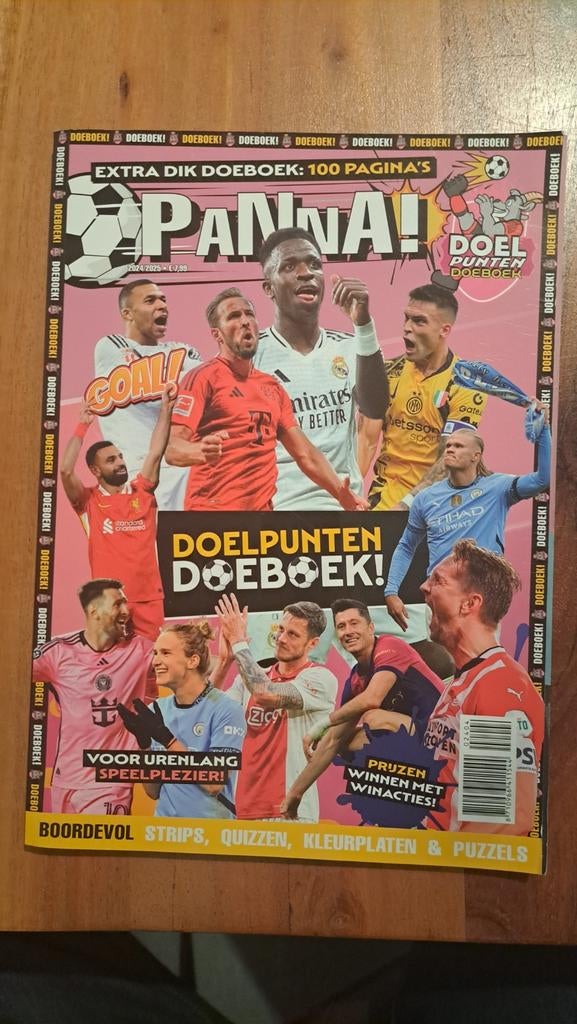 Panna! Doelpuntendoeboek voetbaltijdschrift, Boeken, Tijdschriften en Kranten, Ophalen of Verzenden