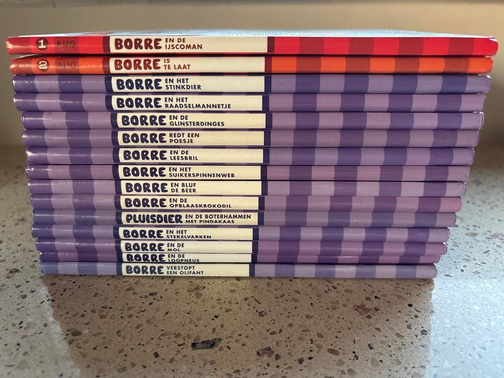 Borre boekjes - 15 stuks, Ophalen of Verzenden, Zo goed als nieuw, Fictie algemeen
