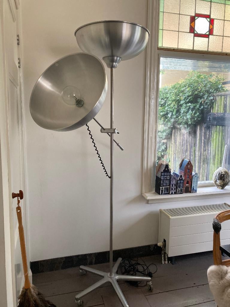 Gunther Lambert staande design lamp Studio 2 ., Huis en Inrichting, Ophalen, Gebruikt, Metaal, Modern