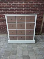 Apothekerskast, ladekast, kast, halkast, 5 laden of meer, Ophalen, 25 tot 50 cm, Minder dan 100 cm