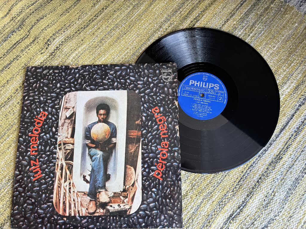 Luiz Melodia Perola Negra MPB zeldzaam Origineel, Cd's en Dvd's, Vinyl | Latin en Salsa, Originele persing, Ophalen of Verzenden