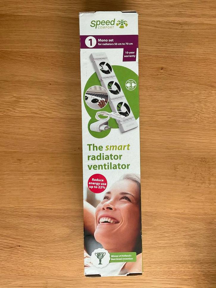 Nieuwe SpeedComfort Mono set radiator ventilator, Doe-het-zelf en Verbouw, Verwarming en Radiatoren, Nieuw, Radiator, Minder dan 200 watt