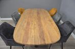 Deens ovale tafel mango 240 cm, Verzenden, Nieuw