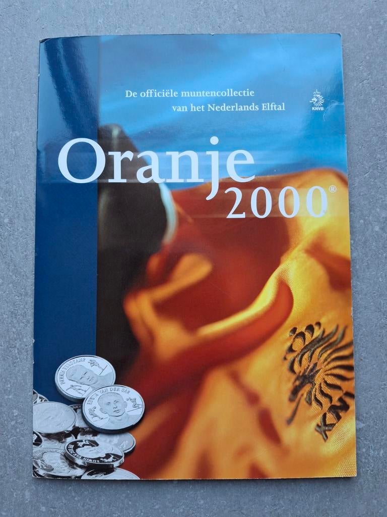 Voetbal EK 2000 Muntenalbum - Officiële Muntencollectie, Postzegels en Munten, Munten | Nederland, Ophalen of Verzenden, Koningin Beatrix