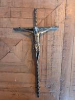 Messing kruis met jesus, Ophalen of Verzenden, Zo goed als nieuw