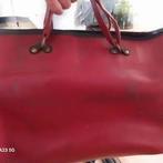 Rode Vistas lederen, Ophalen of Verzenden, Gebruikt, Koffer of Tas