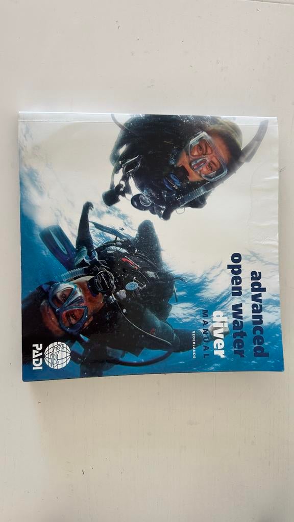 PADI Advanced Open Water Diver Manual (Nederlands), Ophalen of Verzenden, Gebruikt, Overige typen
