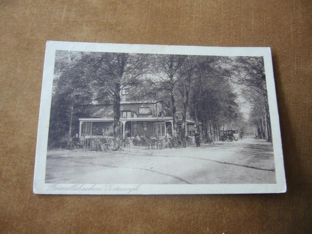OISTERWIJK  =  GEMULLEHOEKEN   1922, Ophalen of Verzenden, 1920 tot 1940, Gelopen, Noord-Brabant