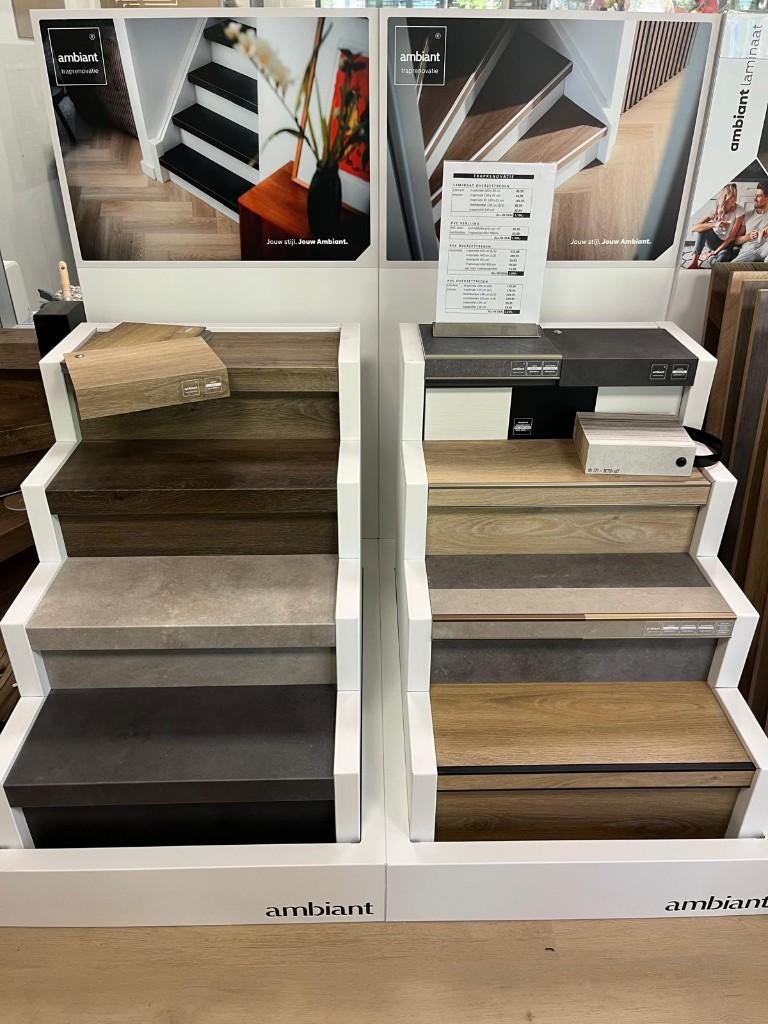 Trap met PVC bekleden? Vraag nu vrijblijvend prijs aan, Rechthoekig, Nieuw, 200 cm of meer, 50 tot 100 cm