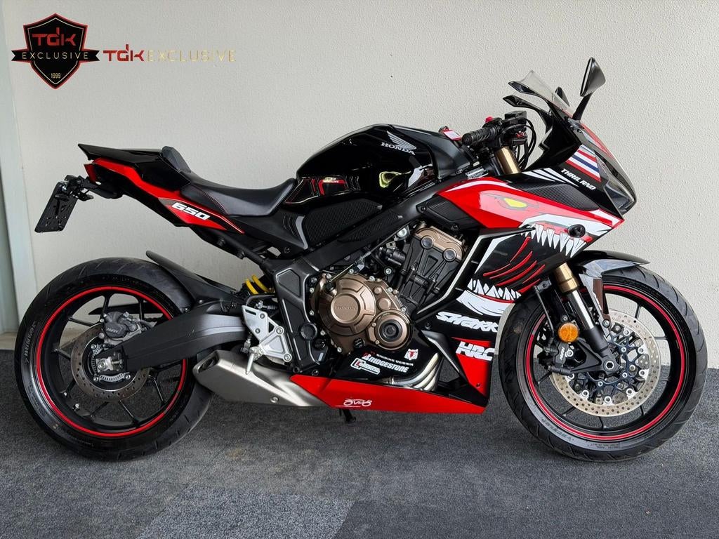 HONDA CBR 650 R UNIEK HRC SHARK EDITION! (CBR650R CB 650 R), Motoren, Motoren | Honda, 4 cilinders, 649 cc, Bedrijf, Super Sport