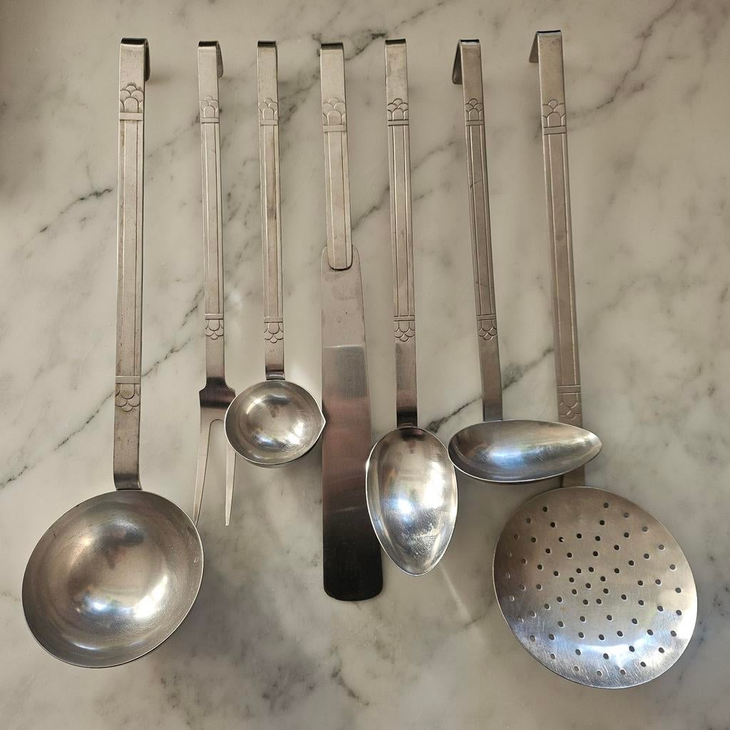 Gero Zilmeta Trosje 7402 Keukengerei Set - 7 Delig, Ophalen of Verzenden, Gebruikt