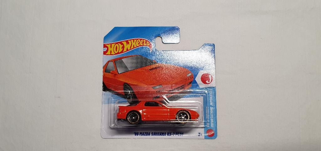 Hot wheels Mazda 89 savanna RX-7 FC3S, Ophalen of Verzenden, Nieuw, Auto