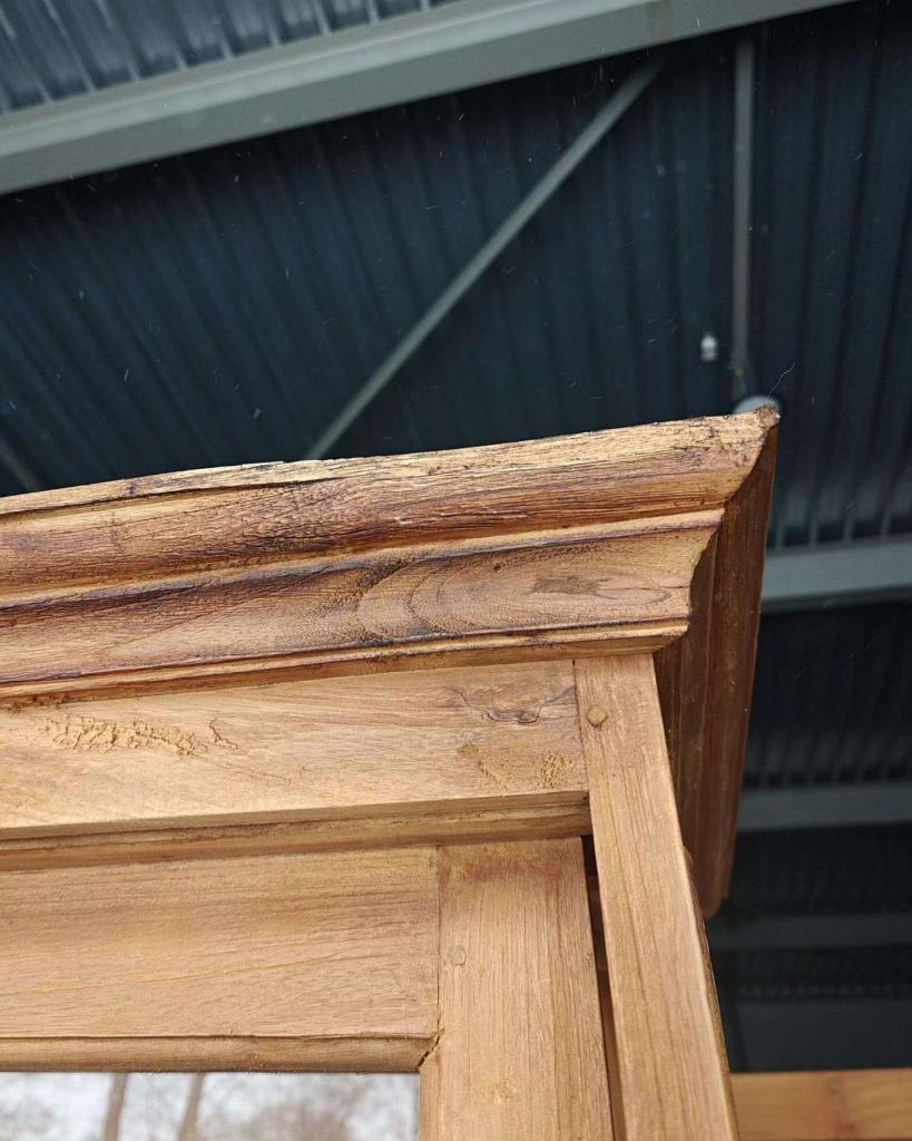 Charmante vitrinekast, Buffetkast met glazen zijkanten #2096, Huis en Inrichting, Kasten | Vitrinekasten, Niet ingevuld, Gebruikt