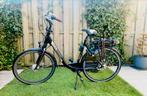 Icycle E-bike Damesfiets - Zwart, Gebruikt, 51 tot 55 cm, 50 km per accu of meer, Ophalen