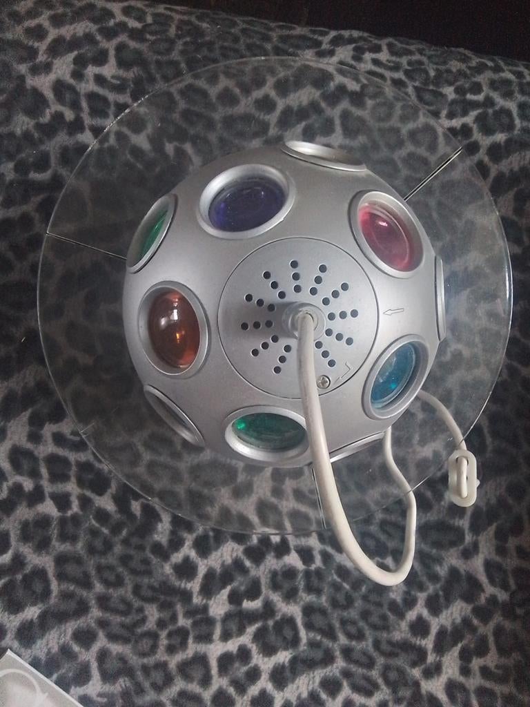 IKEA Blimp Kleurrijke balprojectorlamp planeten, ster,maan, Ophalen of Verzenden, Minder dan 50 cm