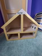 Handgemaakt Poppenhuis, Ophalen, Zo goed als nieuw, Poppenhuis