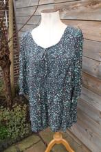 Tuniek blauw/ roest Ulla Popken mt 46/48 a-lijn Vaste prijs, Maat 46/48 (XL) of groter, Ulla Popken, Zo goed als nieuw, Verzenden