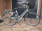 Gazelle damesfiets met mand en bagagedrager, Ophalen, Velgrem, Versnellingen, Zo goed als nieuw