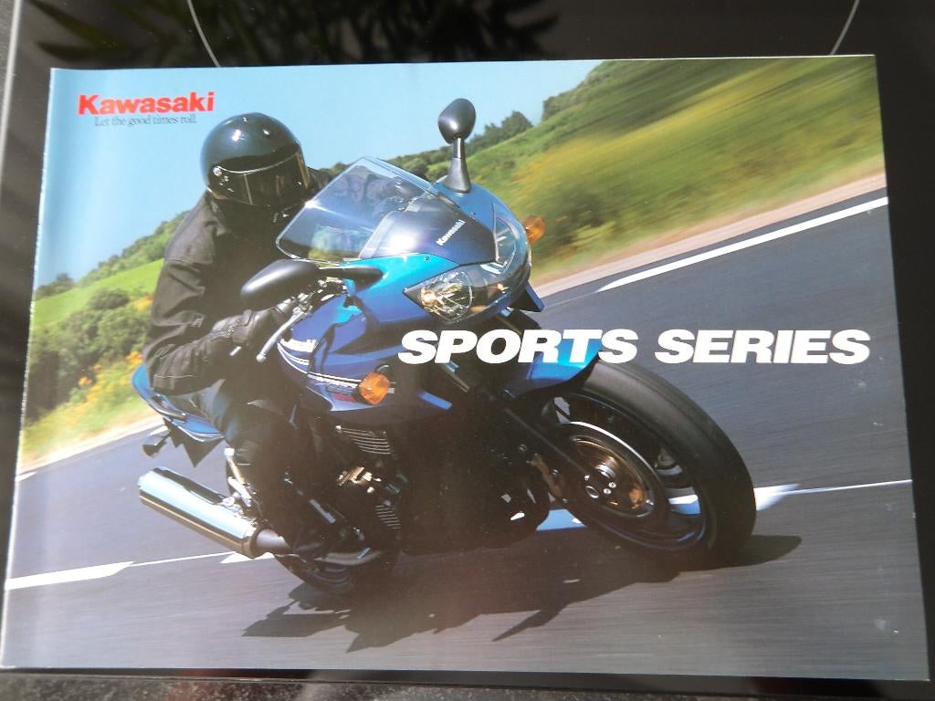 Folder Kawasaki Sports series, Verzenden, Kawasaki