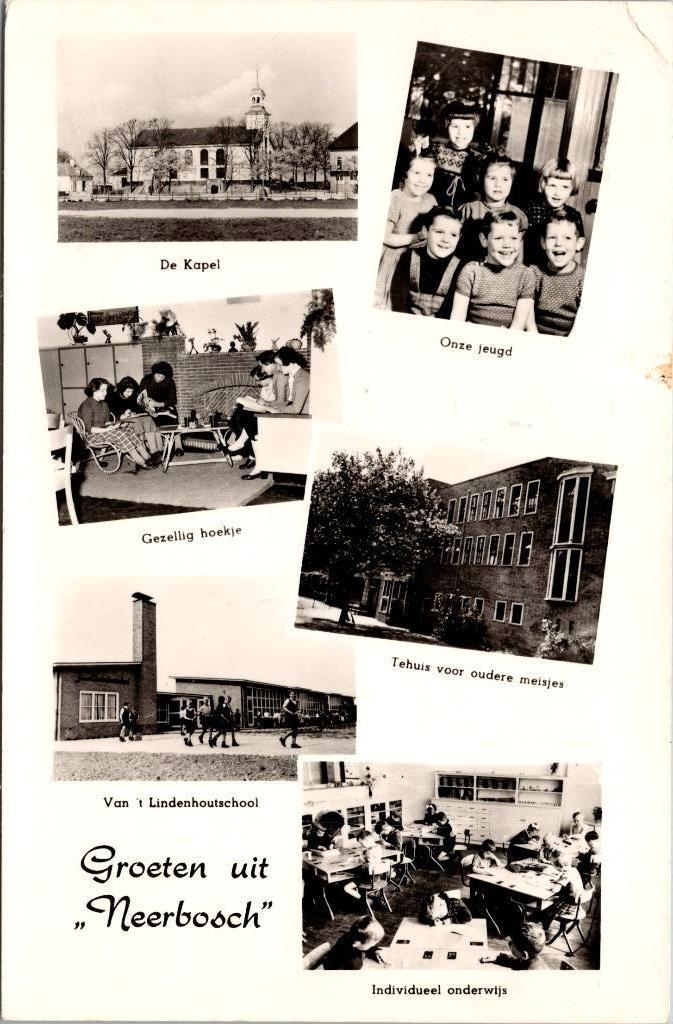 Groeten uit Neerbosch (1956), Verzamelen, Ansichtkaarten | Nederland, Verzenden, 1940 tot 1960, Gelopen, Gelderland