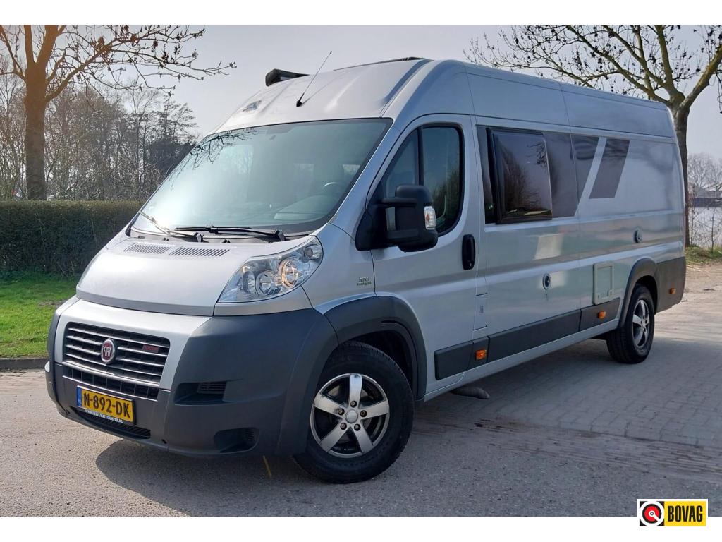 Prachtige Pilote 3.0 liter 180pk, lengtebedden en kastruimte, Buscamper of Camperbus, Fiat, Pilote, Bedrijf