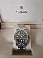 Rolex Datejust Rhodium 41mm, Staal, Polshorloge, Nieuw, Ophalen of Verzenden
