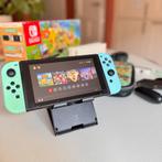 Nintendo Switch Animal Crossing editie, Ophalen, Gebruikt, Met 2 controllers, Switch 2019 Upgrade