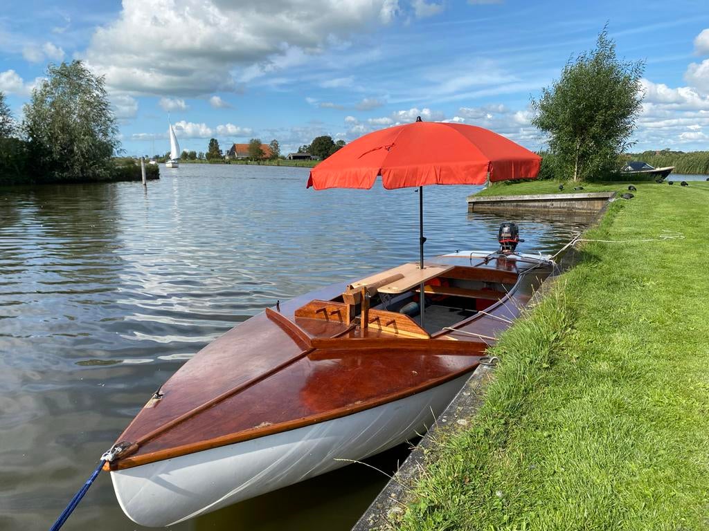Omgebouwde BM 16 Kwadraat zeilboot naar sloep, Watersport en Boten, Ophalen, Gebruikt, Minder dan 10 pk, Tot 6 meter
