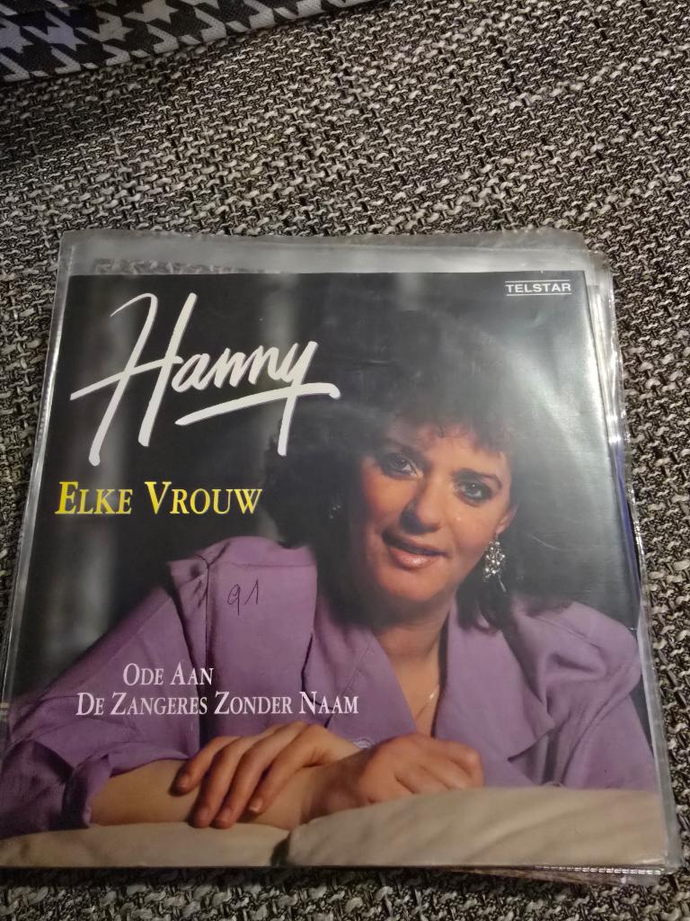 Hanny  telstar, Cd's en Dvd's, Vinyl | Nederlandstalig, Verzenden, Gebruikt, Overige formaten, Levenslied of Smartlap