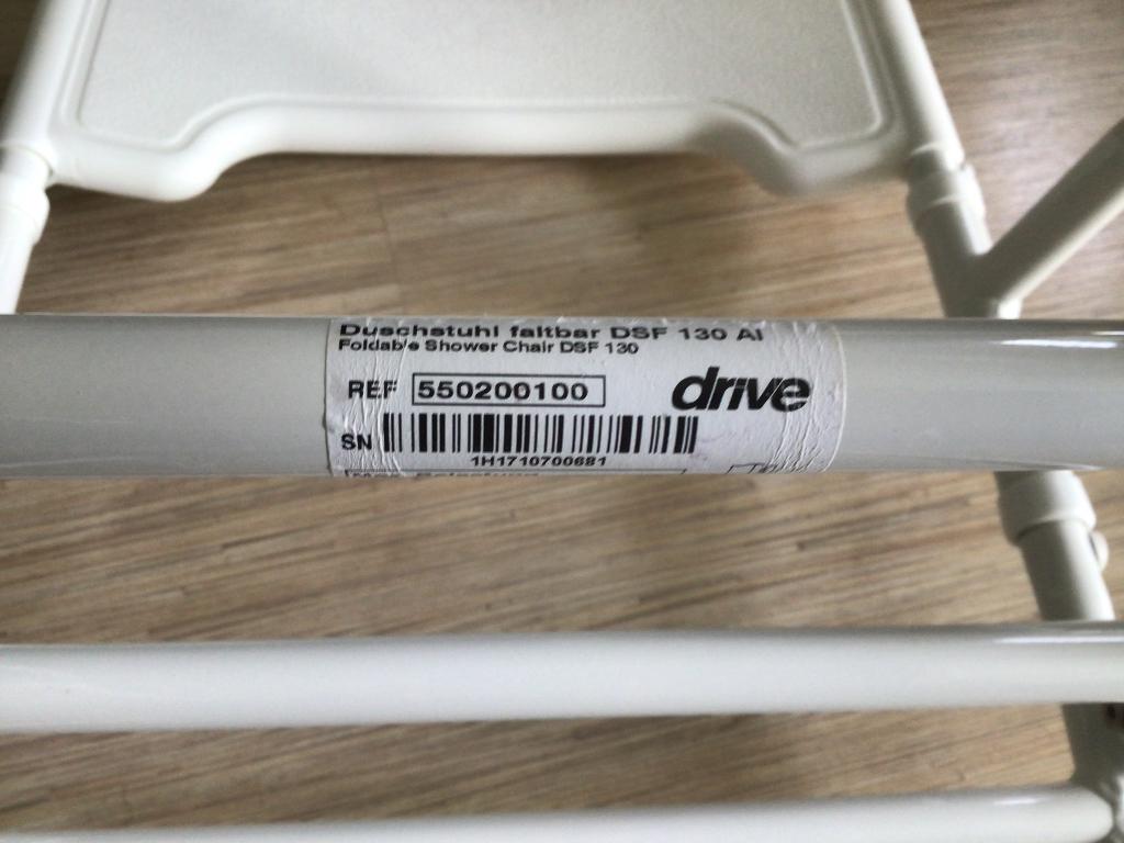 Drive douchestoel, Ophalen, Nieuw