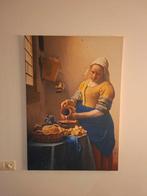 Het Melkmeisje Canvas Schilderij - 70x100cm, Ophalen