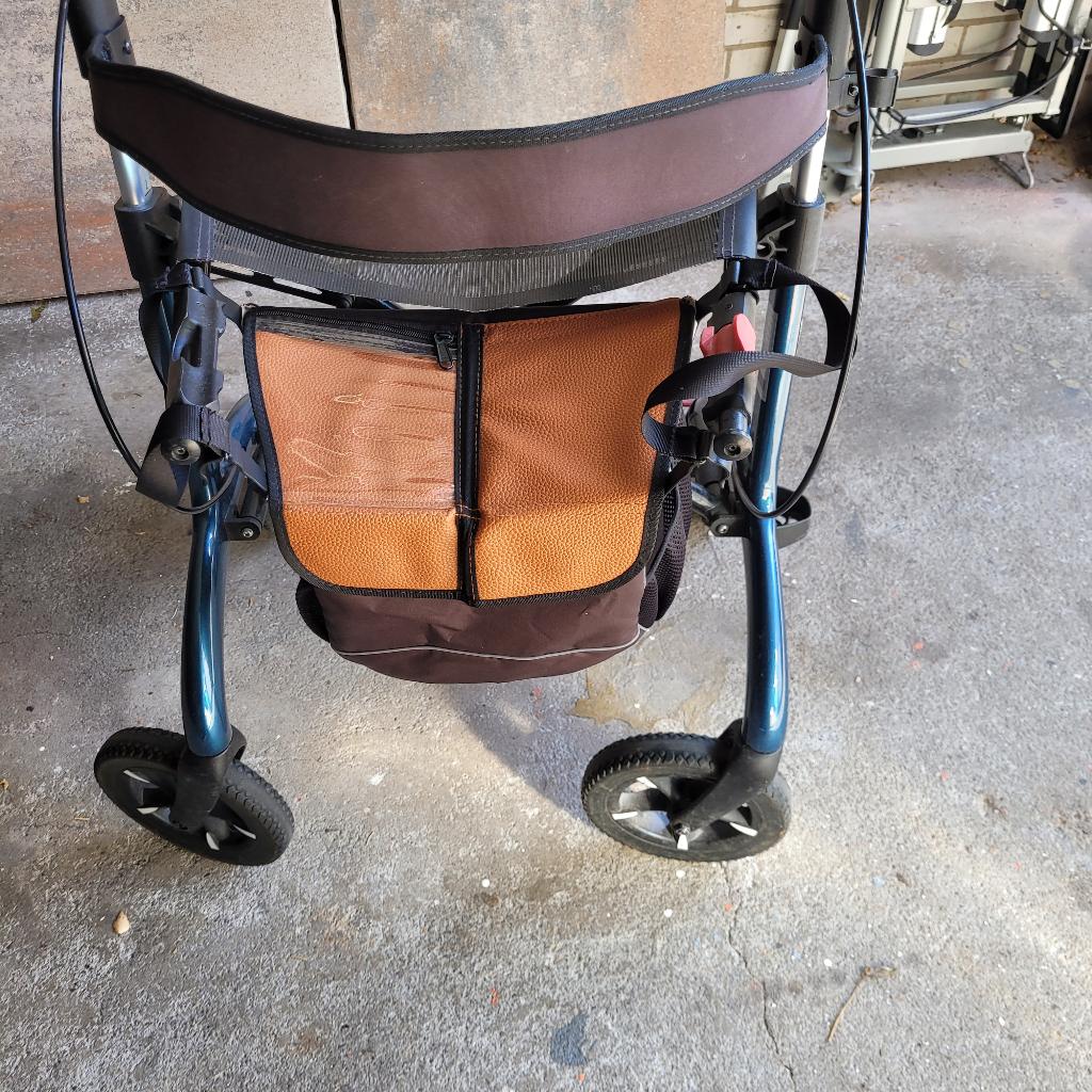 Saljol Carbon lichtgewicht rollator -, Ophalen, Lichtgewicht, Gebruikt