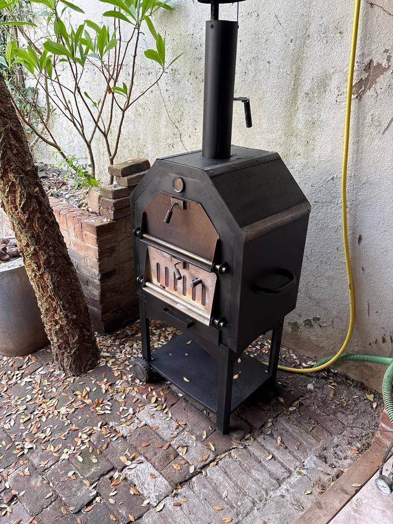 Pizza/bakoven voor buiten - Perfect voor tuinfeesten!, Ophalen, Gebruikt