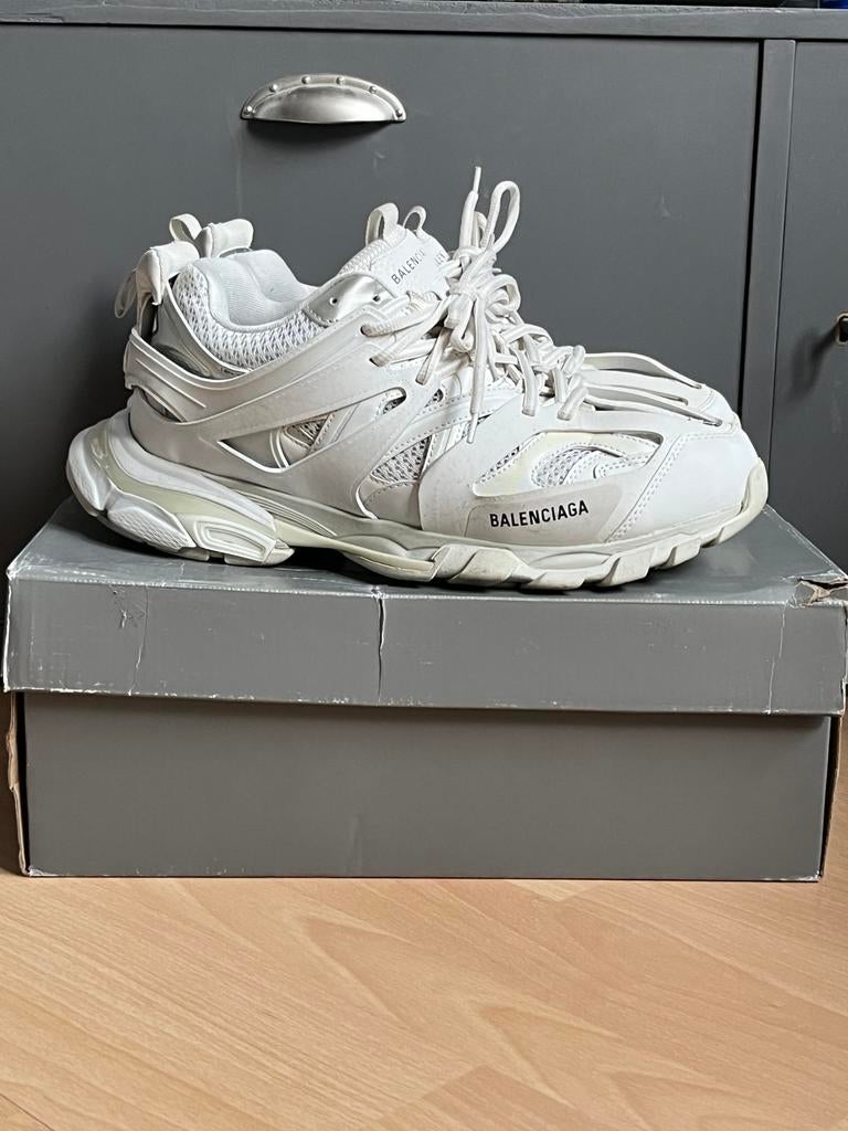 Balenciaga Track 1.0 45, Kleding | Heren, Schoenen, Wit, Ophalen of Verzenden, Sneakers of Gympen, Zo goed als nieuw