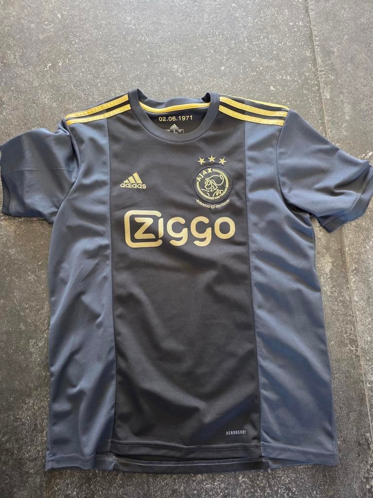 Ajax CL shirt XL - Grote maat, Zwart, Maat 56/58 (XL), Ophalen of Verzenden, Adidas
