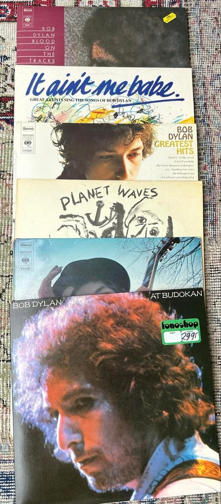 Bob Dylan LP Collectie: 4x Vinyl, Ophalen of Verzenden, Gebruikt, 12 inch