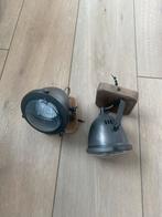 2 industriële lampen, Huis en Inrichting, Ophalen, Gebruikt