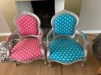 2 kinderstoeltjes - roze en blauw met sterren, Ophalen, Gebruikt, Overige typen