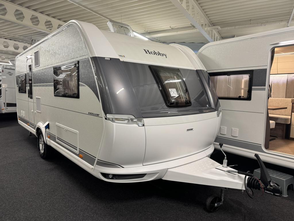 Hobby Excellent 560 CFE MEGA DEAL LUIFEL MOVER, Caravans en Kamperen, Caravans, Overige typen, Koelkast, Hobby, Bedrijf