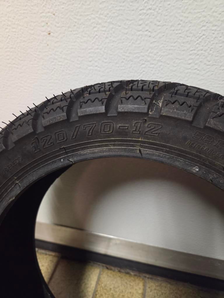 Anlas scooterband 120/70/12, Fietsen en Brommers, Brommeronderdelen | Scooters, Ophalen